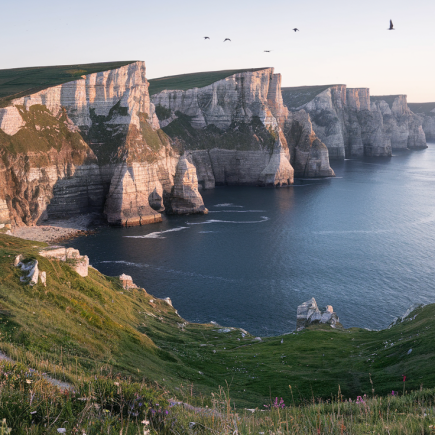 falaises-mer-prairie-sentier-аube