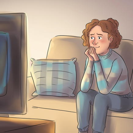personne-canape-television-cosy