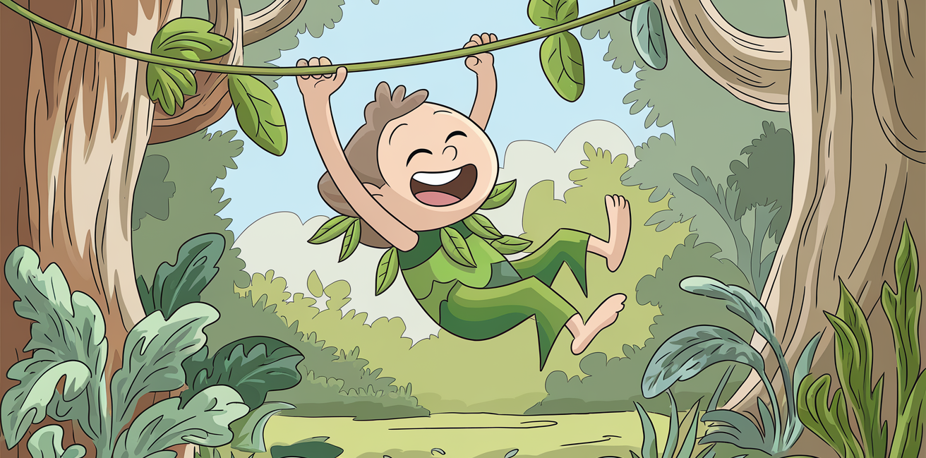 personnage-dessin-anime-liane-jungle