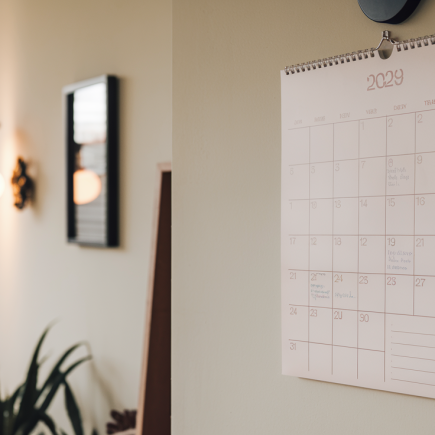 mur-bureau-calendrier-plantes-lumiere