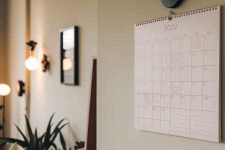 mur-bureau-calendrier-plantes-lumiere