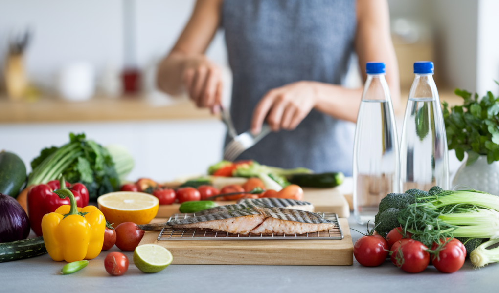 cuisine-moderne-preparation-repas-sain